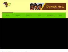 Tablet Screenshot of harambee4africa.com